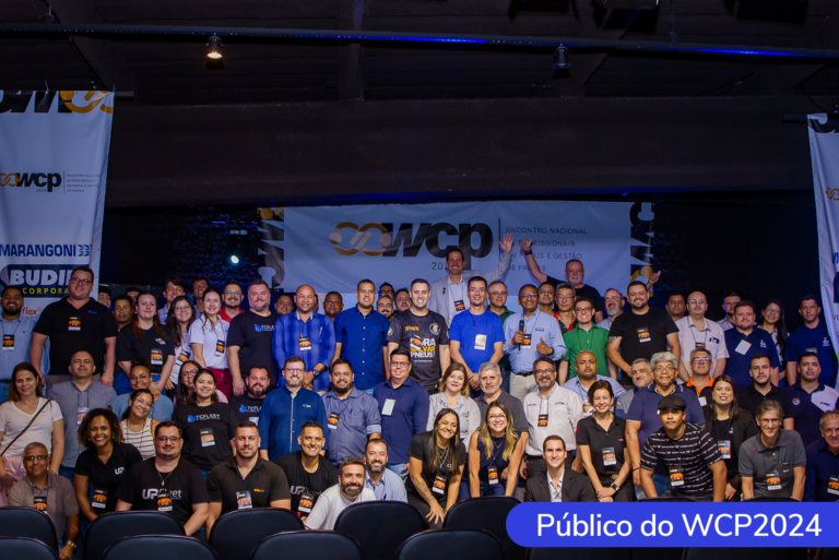 Equipe reunida no WCP 2024