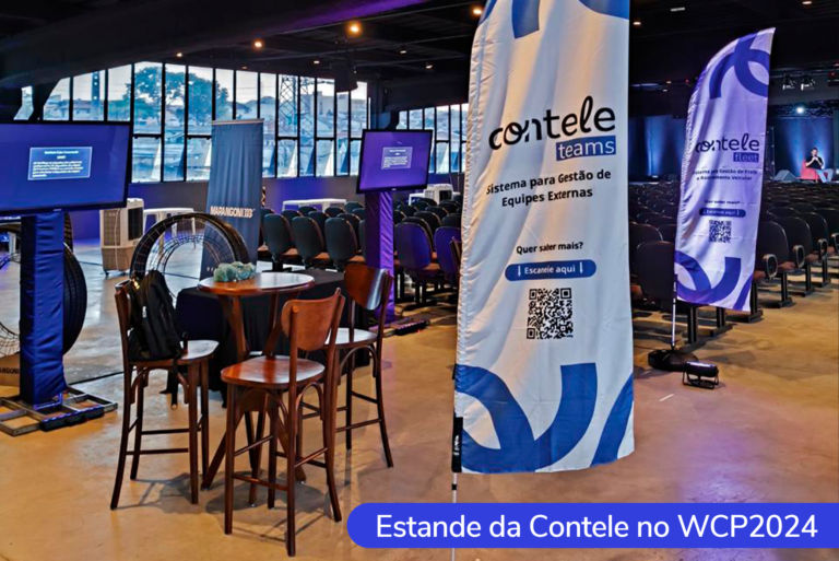 Estande Contele no WCP 2024